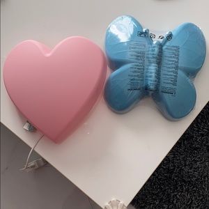 Heart and butterfly night lights